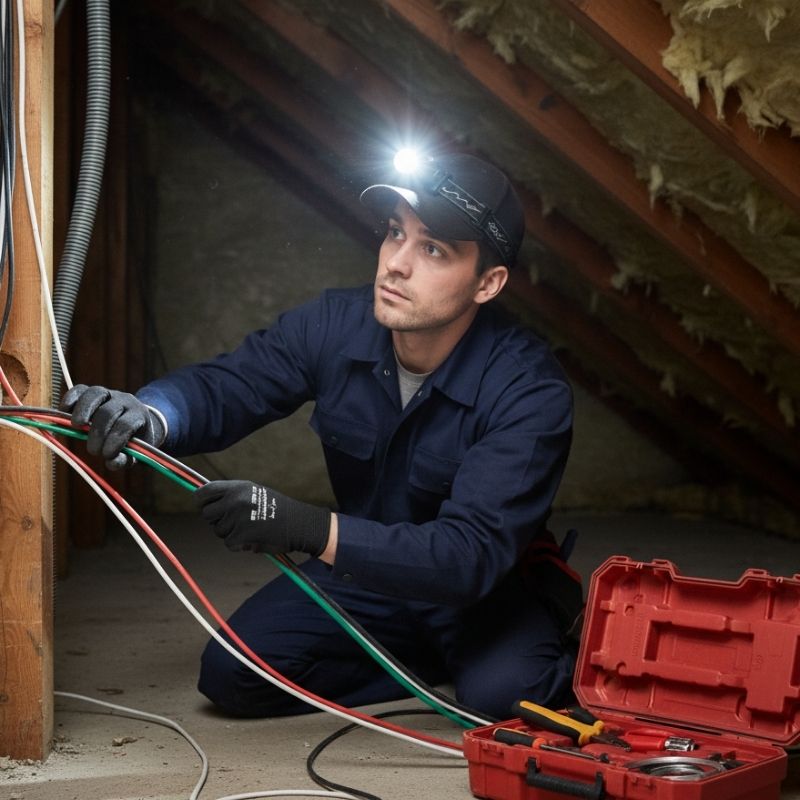 Binnen- en buitenverlichting – Dienst gespecialiseerd voor energiebesparing door LED en een veilige buitenomgeving