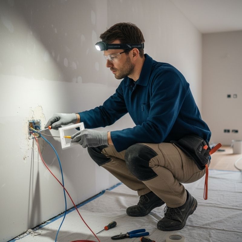 Stopcontacten en schakelaars – Dienst gespecialiseerd voor een flexibele en veilige stroomvoorziening in elke ruimte