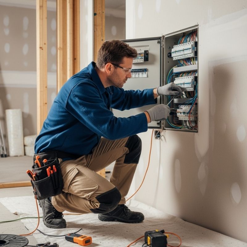 Elektrische installatie – Service gespecialiseerd voor een veilige en conforme elektrische installatie